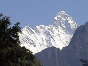 The View of Nanda Devi Peak 
