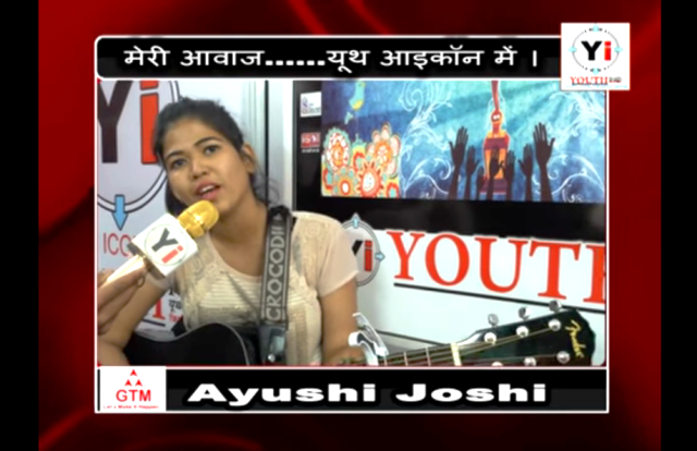 Ayushi Joshi . Singer Youth icon Meri Awaz Meri Pehachan . Rishikesh Uttarakhand